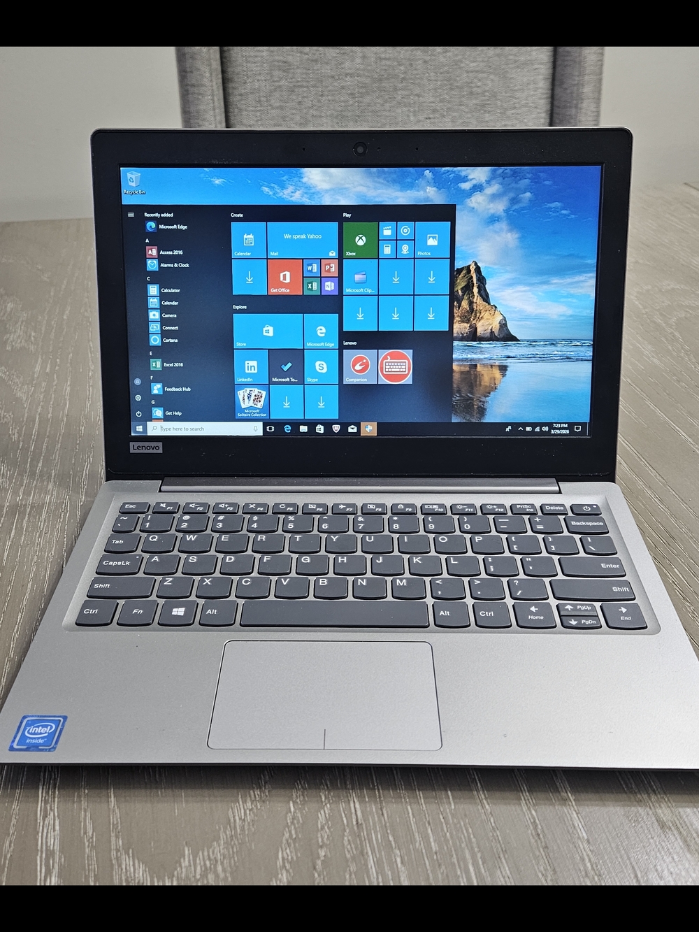 Lenovo Ideapad 120S-11IAP - 11.6" HD, 1.1GHz Celeron, 2GB RAM, 32GB